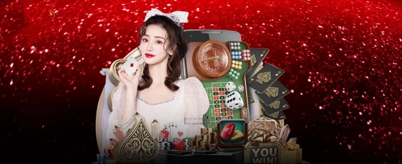 Imagem promocional do cassino online da Blinkpg mostrando jogos ao vivo